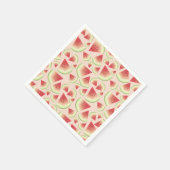 Watermeloenslijmpatroon Servet (Hoek)