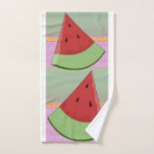 Watermeloenslikken Decoratieve Bathroom doekset Bad Handdoek (Handdoek)