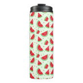 Watermeloensmelt Melon Summer Light Green Thermosbeker (Voorkant)