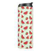 Watermeloensmelt Melon Summer Light Green Thermosbeker (Gedraaid links)