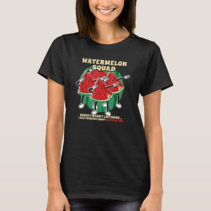 Watermeloensnijper u2013 Funny meloen zomervrucht T-shirt