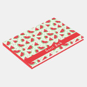 Watermeloensoort Meloen Licht Groen Gastenboek (Hoek)