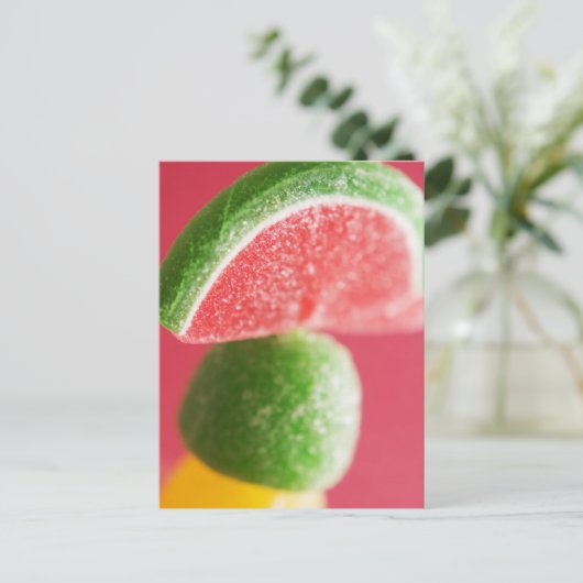 watermeloensoorts briefkaart (Staand voorkant)