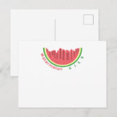 Watermeloenstad Briefkaart (Voorkant / Achterkant)