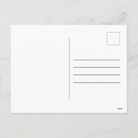 watermeloenstrand zomervakantie feestdagenkaart (Achterkant)