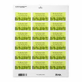 Watermeloenstripe Etiket (Full Sheet)