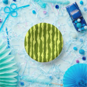 Watermeloenstripe Papieren Kommen (Feest)