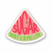 watermeloensuiker sticker (Voorkant)
