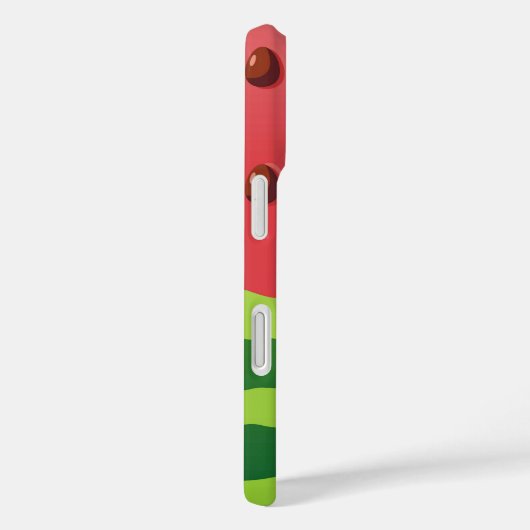 Watermeloenvlag Case-Mate iPhone Case (Achterkant / Rechts)