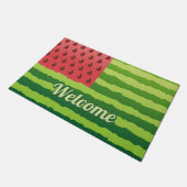 Watermeloenvlag Deurmat (Schuin)