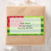 Watermeloenvlag Etiket (Insitu)