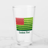 Watermeloenvlag Glas (Voorkant)