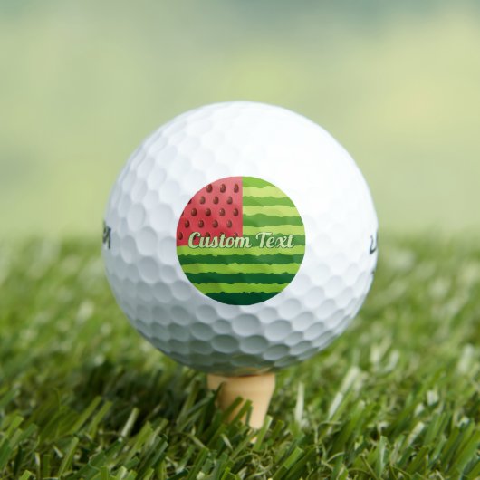 Watermeloenvlag Golfballen (Insitu Shirt)