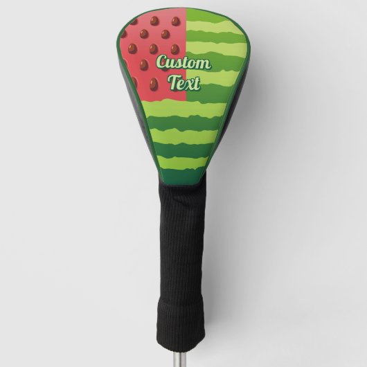 Watermeloenvlag Golfheadcover (Voorkant)