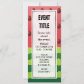 Watermeloenvlag Kaart (Voorkant)