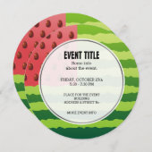 Watermeloenvlag Kaart (Voorkant / Achterkant)