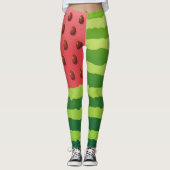 Watermeloenvlag Leggings (Voorkant)