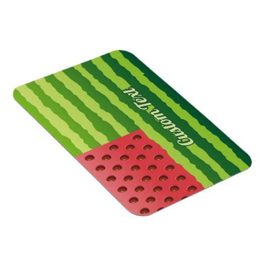 Watermeloenvlag Magneet (Rechterzijde)