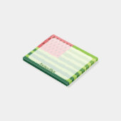 Watermeloenvlag Post-it® Notes (Schuin)