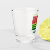 Watermeloenvlag Shot Glas (Links)