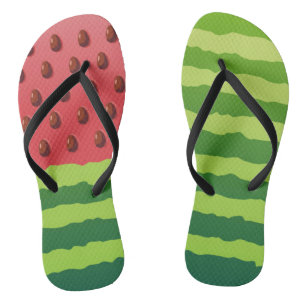 Watermeloenvlag Teenslippers