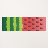 Watermeloenvlag Yogamat (Achterkant (horizontaal))