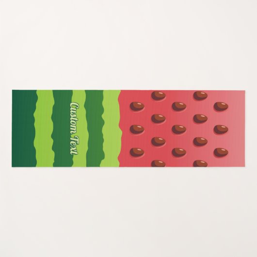 Watermeloenvlag Yogamat (Voorkant (horizontaal))