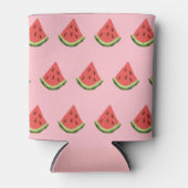 Watermeloenwiggen Koelbox (roze, rood & groen) Blikjeskoeler (Voorkant)