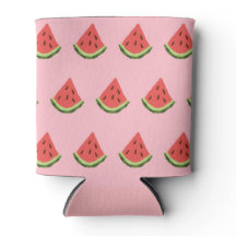 Watermeloenwiggen Koelbox (roze, rood & groen)