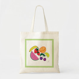 Watermeloenzomer, kool tote bag