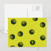 watermelogeel met zaden briefkaart (Voorkant / Achterkant)