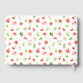 Watermelon and Pomegranate Baby Shower Gastenboek (Achterkant)