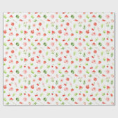 Watermelon and Pomegranate Pattern Cadeaupapier (Vlak)