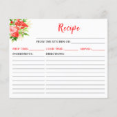 Watermelon and Pomegranate Recipe Card (Voorkant)