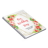 Watermelon and Pomegranate Wedding Planner Notitieboek (Rechterzijde)