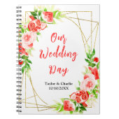 Watermelon and Pomegranate Wedding Planner Notitieboek (Voorkant)