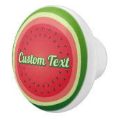 Watermelon Background Ceramic Knob. Keramische Knop (Rechts)