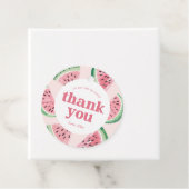 Watermelon Birthday Bedankjes Labels (In situ)