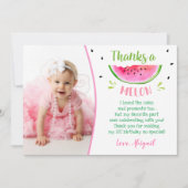 Watermelon Birthday Dank je kaarten (Voorkant)