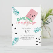 Watermelon Birthday Girl/One in a Melon (Staand voorkant)