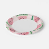 Watermelon Birthday Papieren Bordje (Gekanteld)