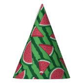 Watermelon Birthday Party Feesthoedjes (Links)