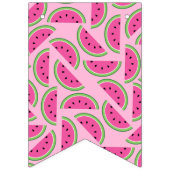 Watermelon Birthday Party Vlaggetjes (Eerste vlag)