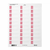 Watermelon Black Seeds Summer Vibes Juicy Pink Etiket (Full Sheet)