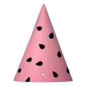 Watermelon Black Seeds Summer Vibes Juicy Pink Feesthoedjes (Links)