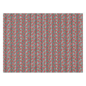 Watermelon Black & White Stripes Pattern Tafelkleed (Voorkant (Horizontaal))