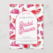 Watermelon Bridal Shower Briefkaart (Voorkant)