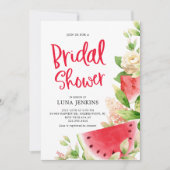 Watermelon Bridal Shower Kaart (Voorkant)