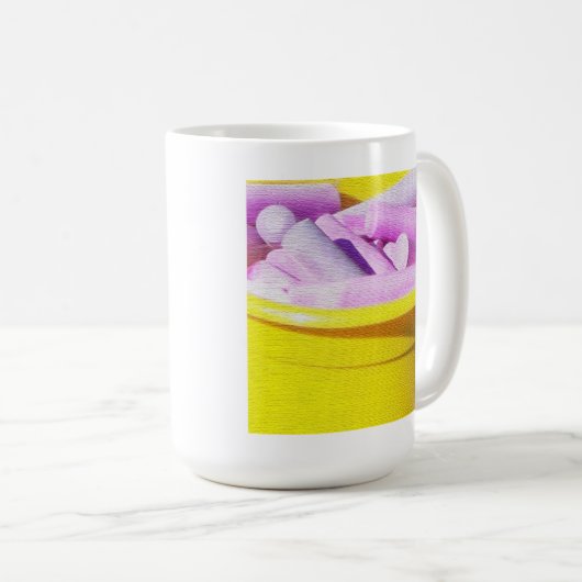 Watermelon Chalk Koffiemok (Voorkant rechts)