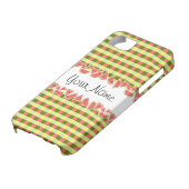Watermelon Check Jouw naam iPhone hoesje (Onderkant)